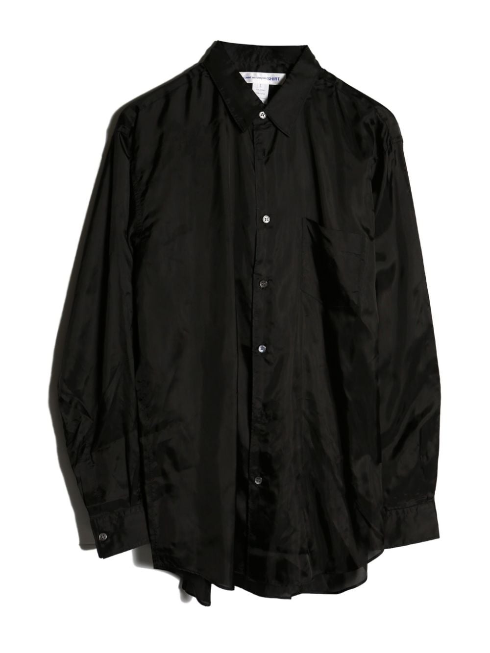 chest-pocket long-sleeve shirt - 1