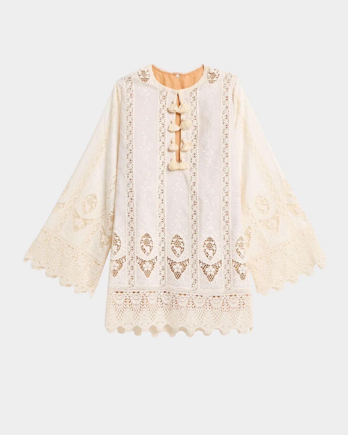 Micaela Vision Seeking Embroidered Mini Dress - 1