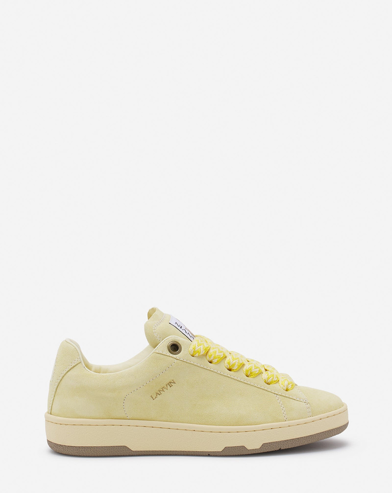 Lanvin CURB LITE SUEDE SNEAKERS outlook