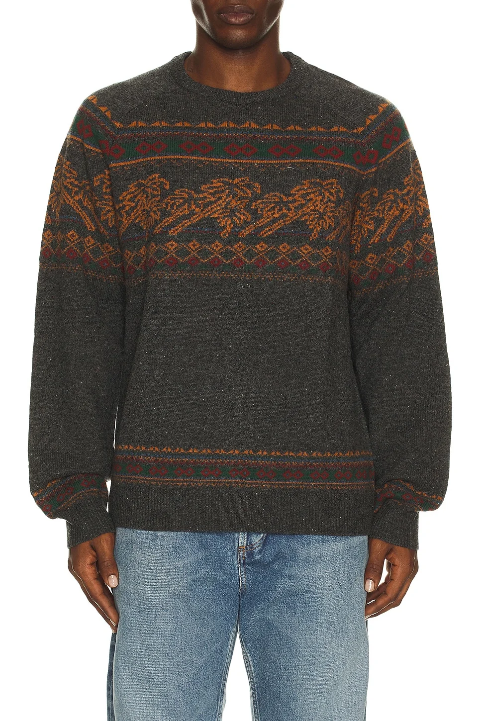 Donegal Crew Neck Sweater - 1