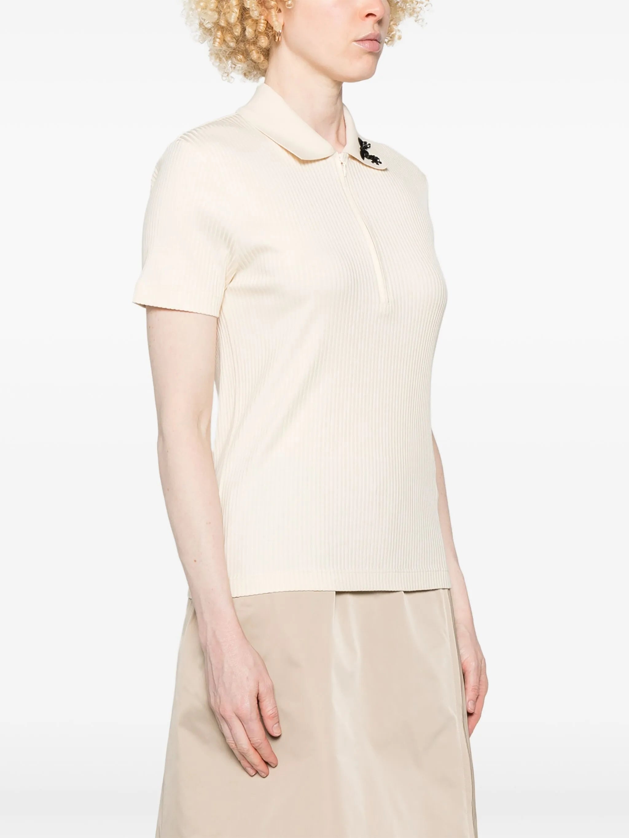Beaded Polo Top - 4