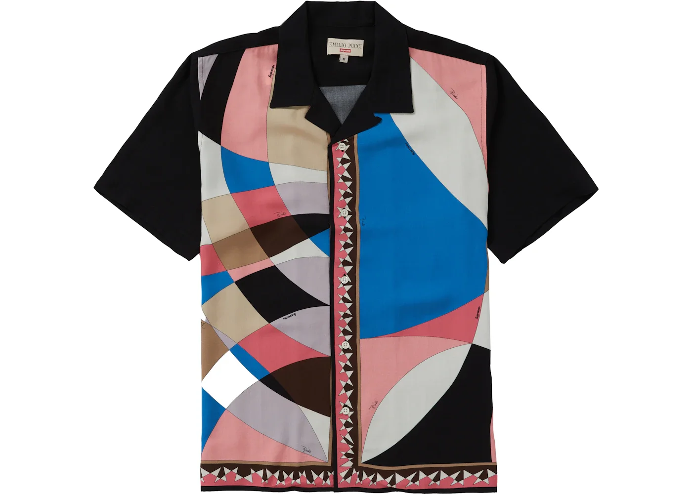 Supreme Emilio Pucci S/S Shirt Dusty Pink - 1