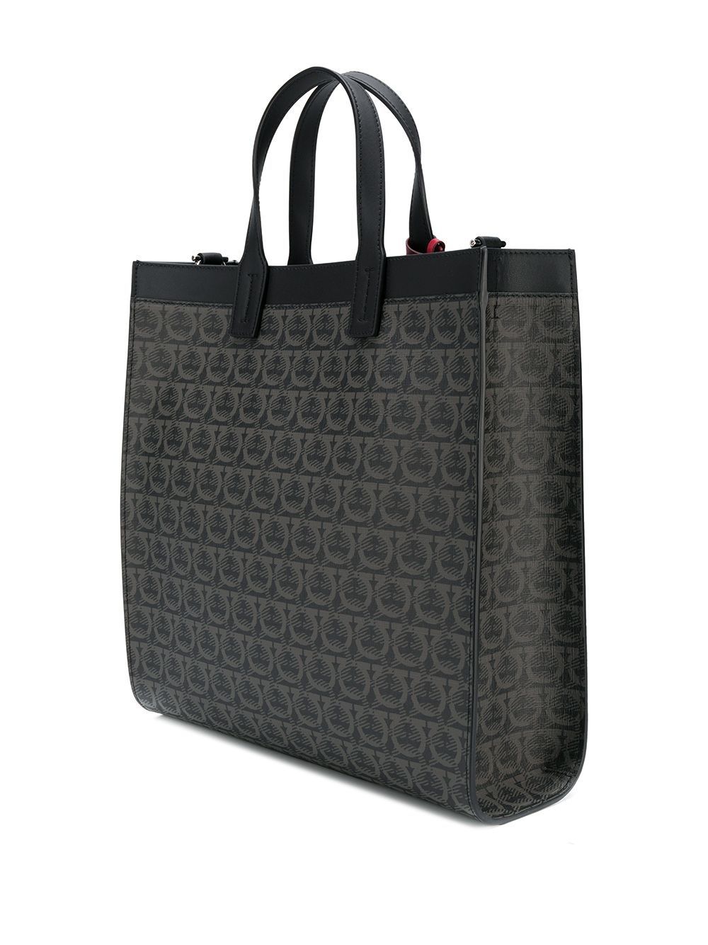 Gancini print tote bag - 3