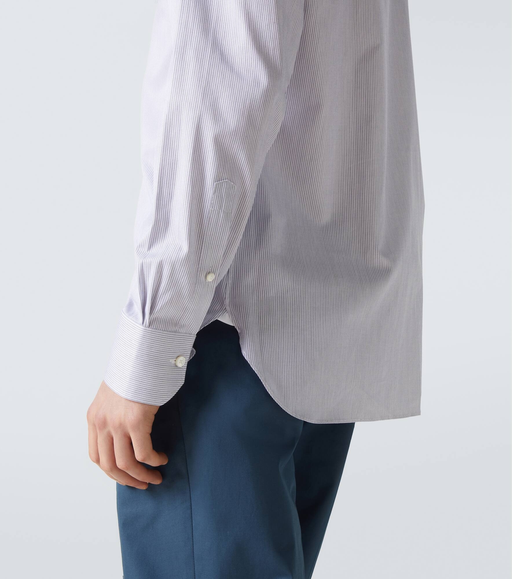 Striped cotton shirt - 6