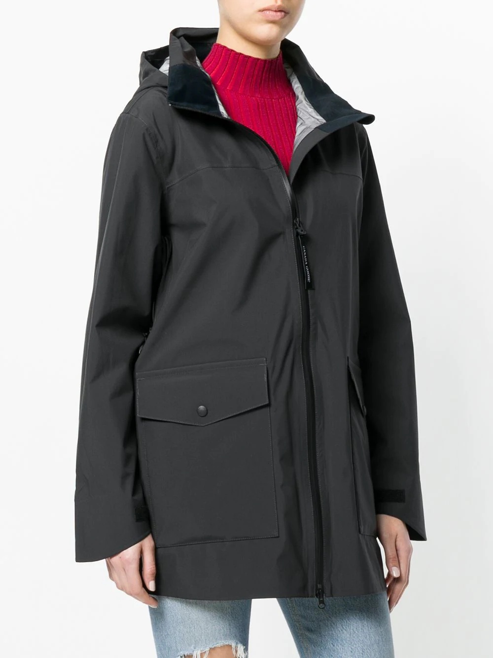 Wolfville hooded raincoat - 3