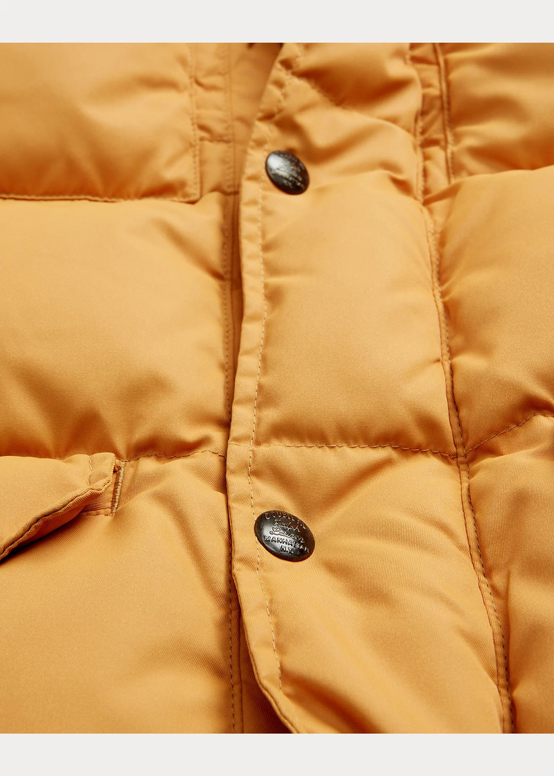 Suede-Yoke Quilted Vest 4