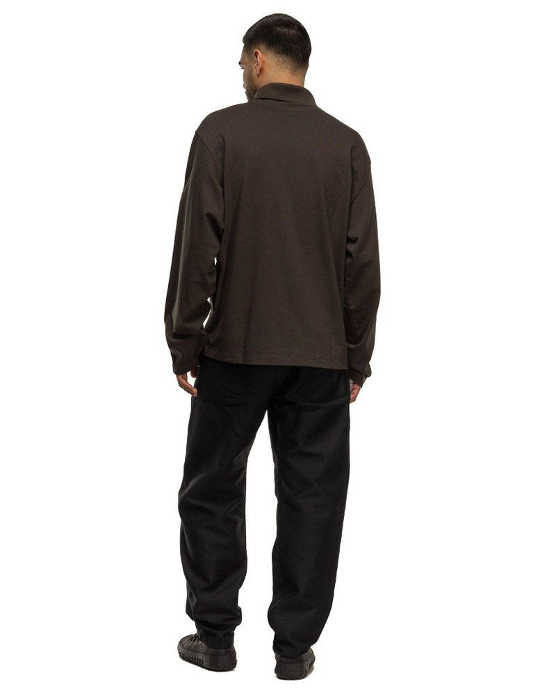 High Neck Long Sleeve Top Espresso 3