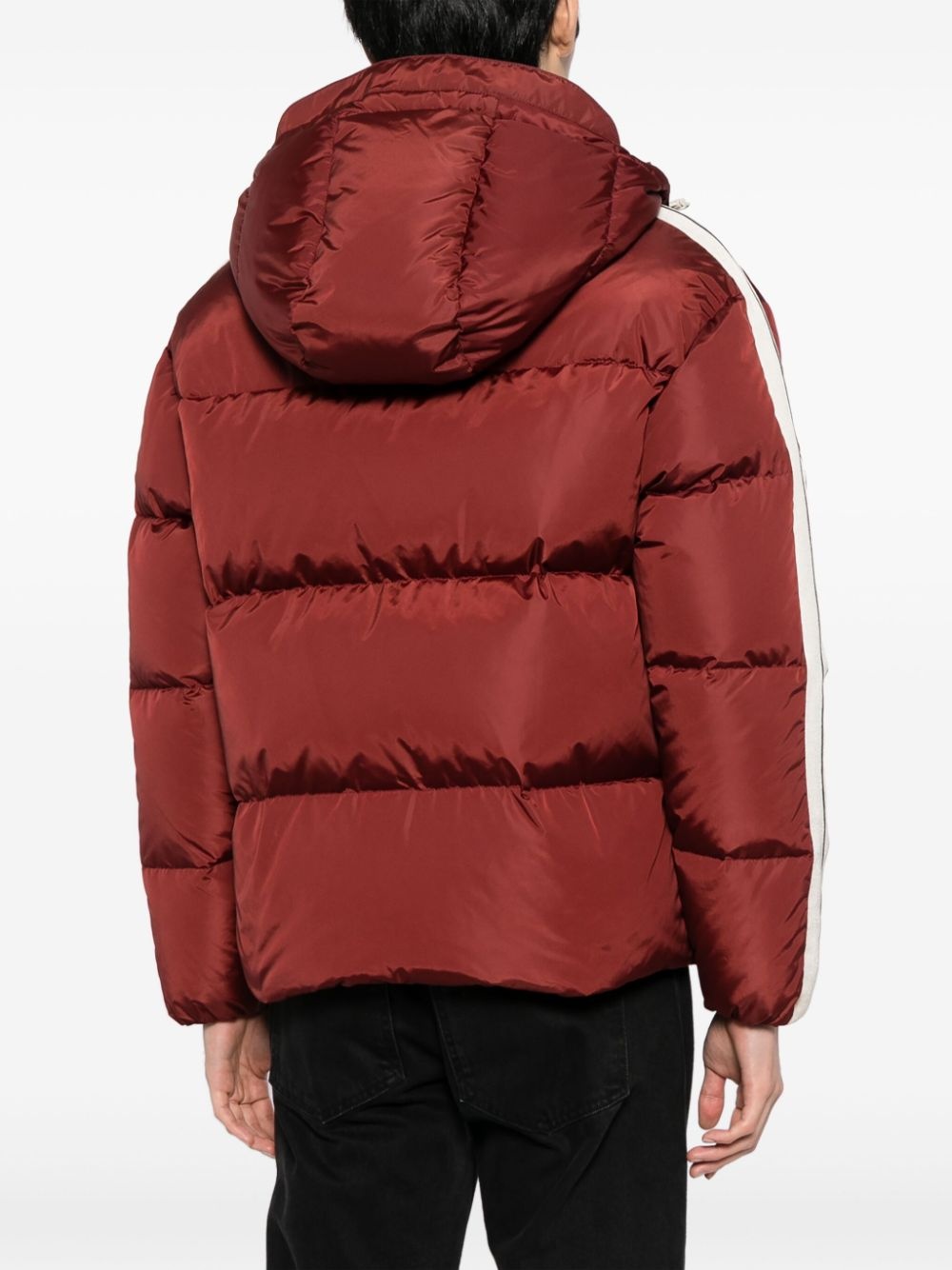 detachable-hood puffer jacket - 4