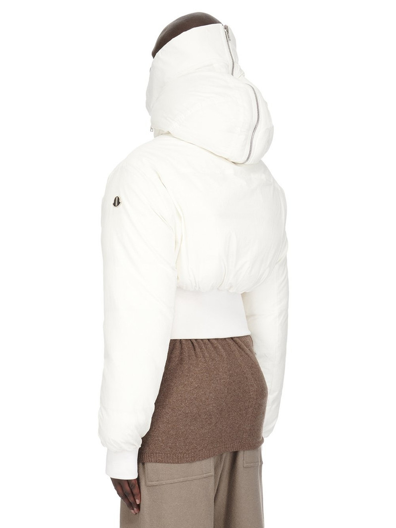 + Moncler Alice hooded shearling-trimmed quilted shell down jacket 3