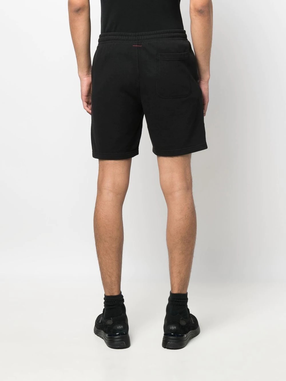 logo-patch track shorts - 4