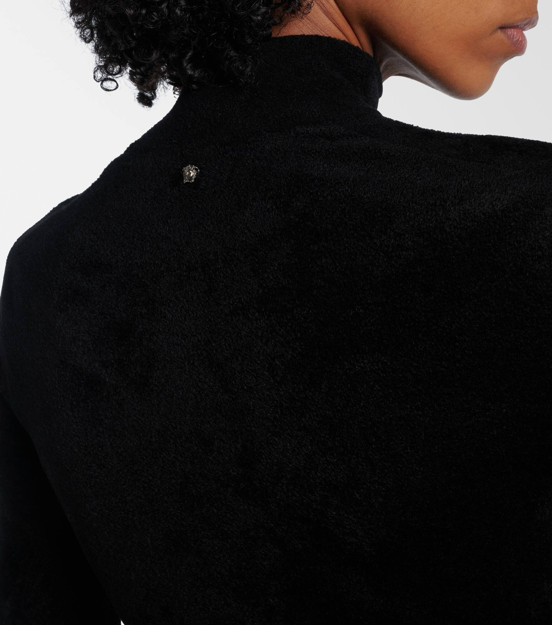 Chenille turtleneck bodysuit - 6