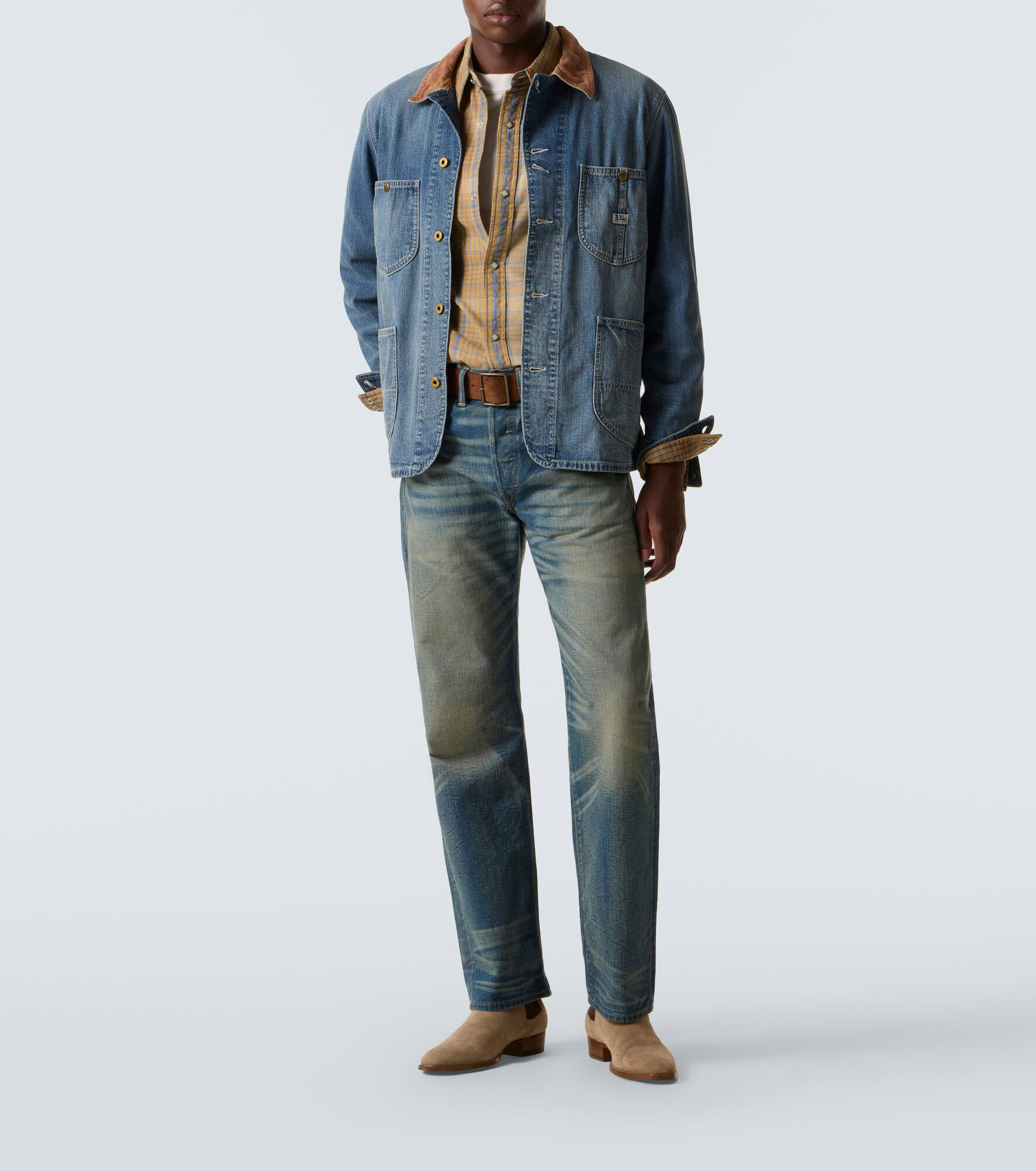 Plaid cotton Western shirt - 2