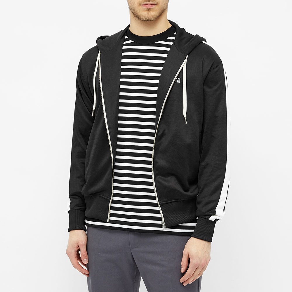 AMI Hooded Zip Up Track Top - 4