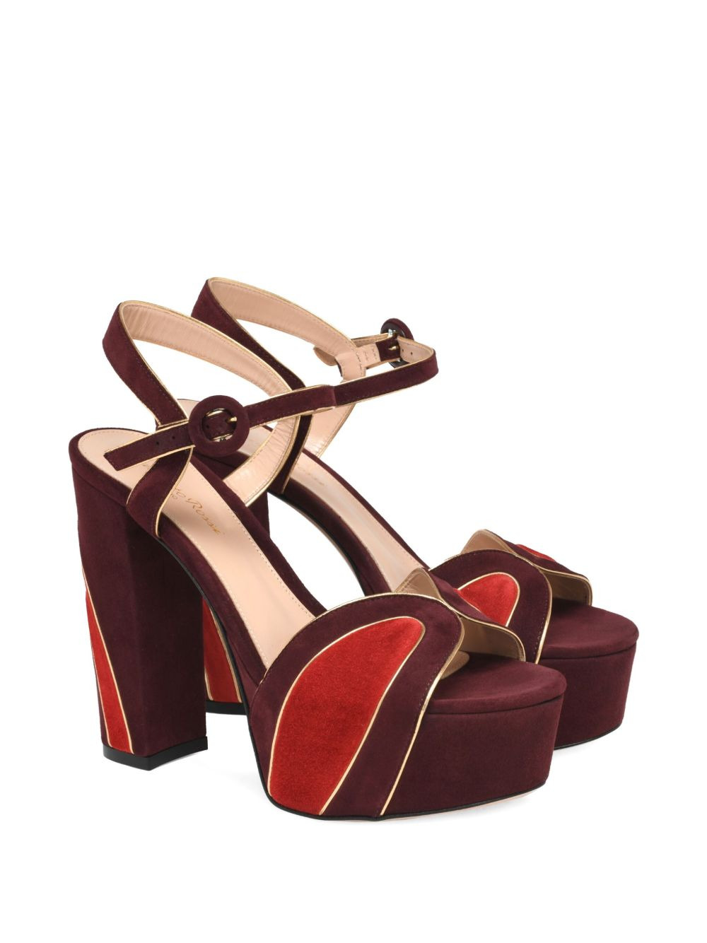 125mm Tamara platform heeled sandals - 2