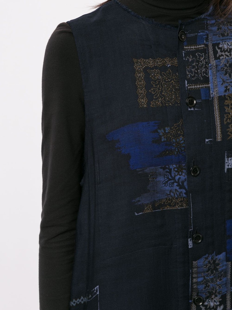 abstract print knitted dress 5