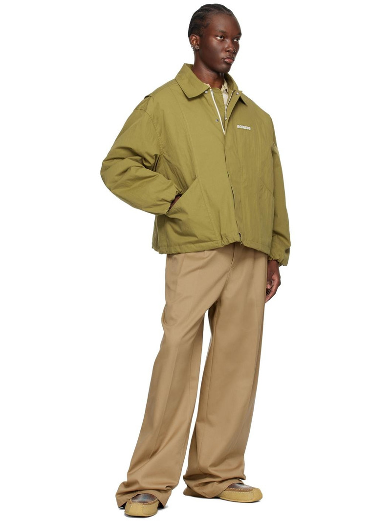 BONSAI Green Muschio Bomber Jacket outlook