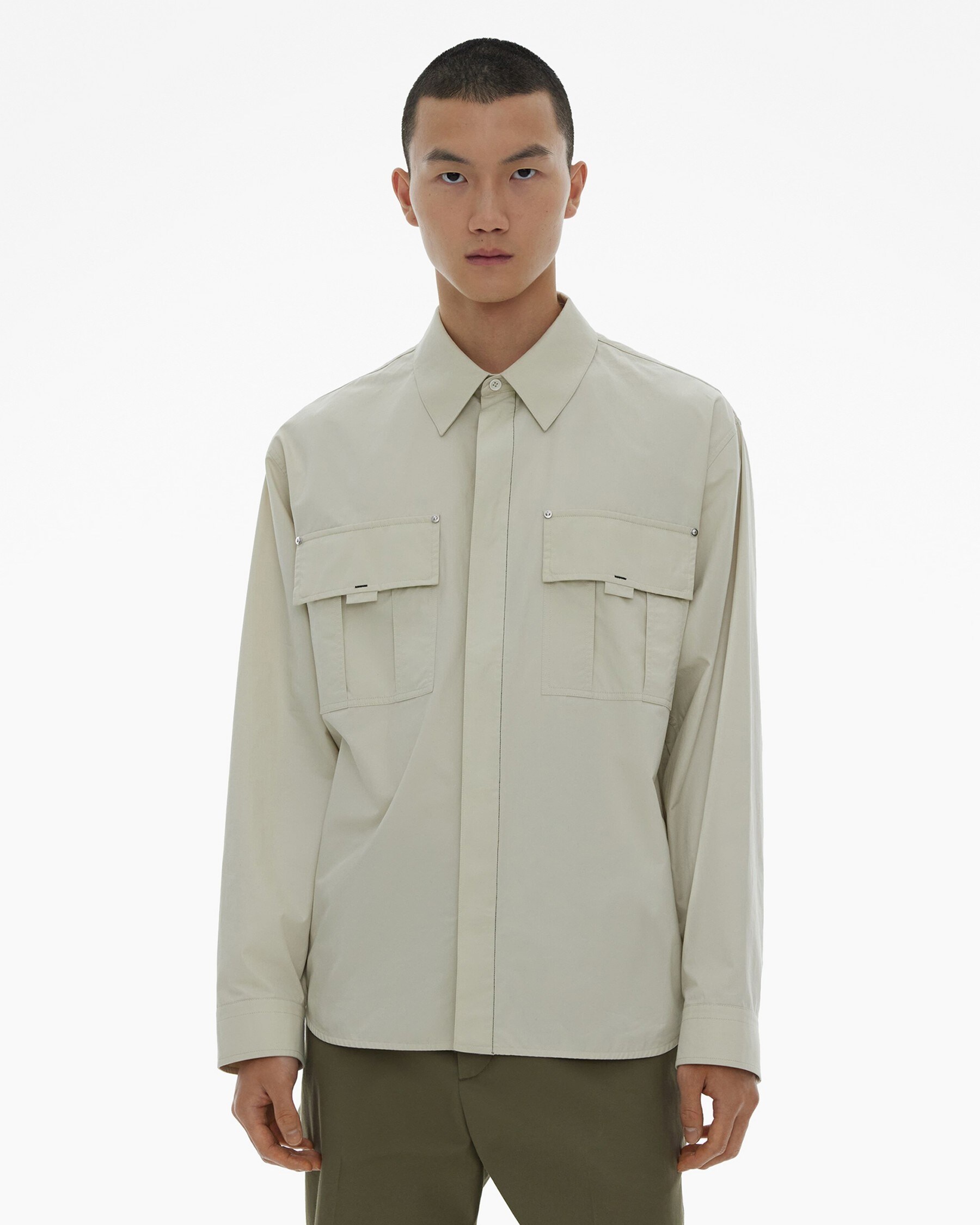 LAYERED CARGO SHIRT - 3