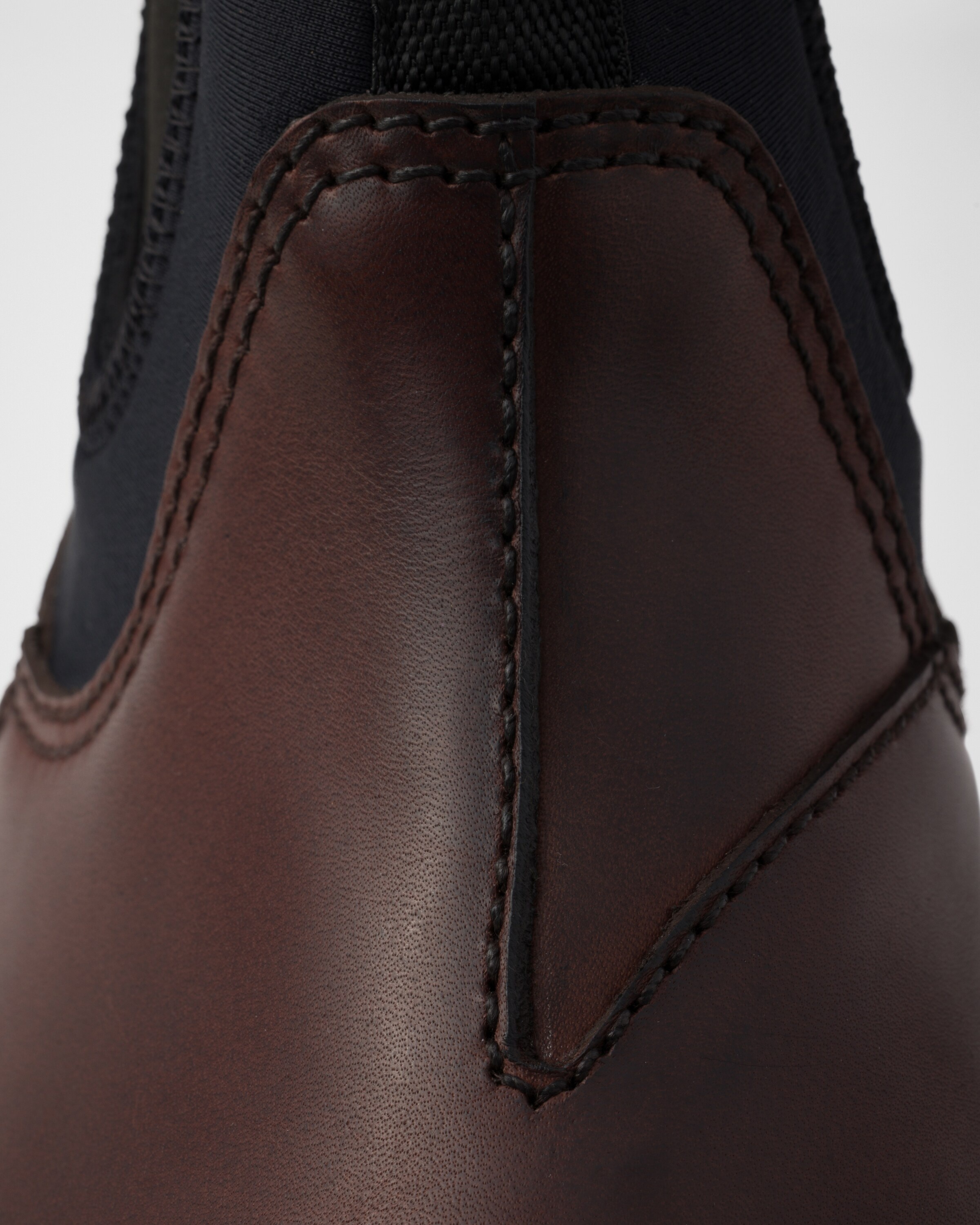 Leather and stretch fabric Chelsea boots - 7