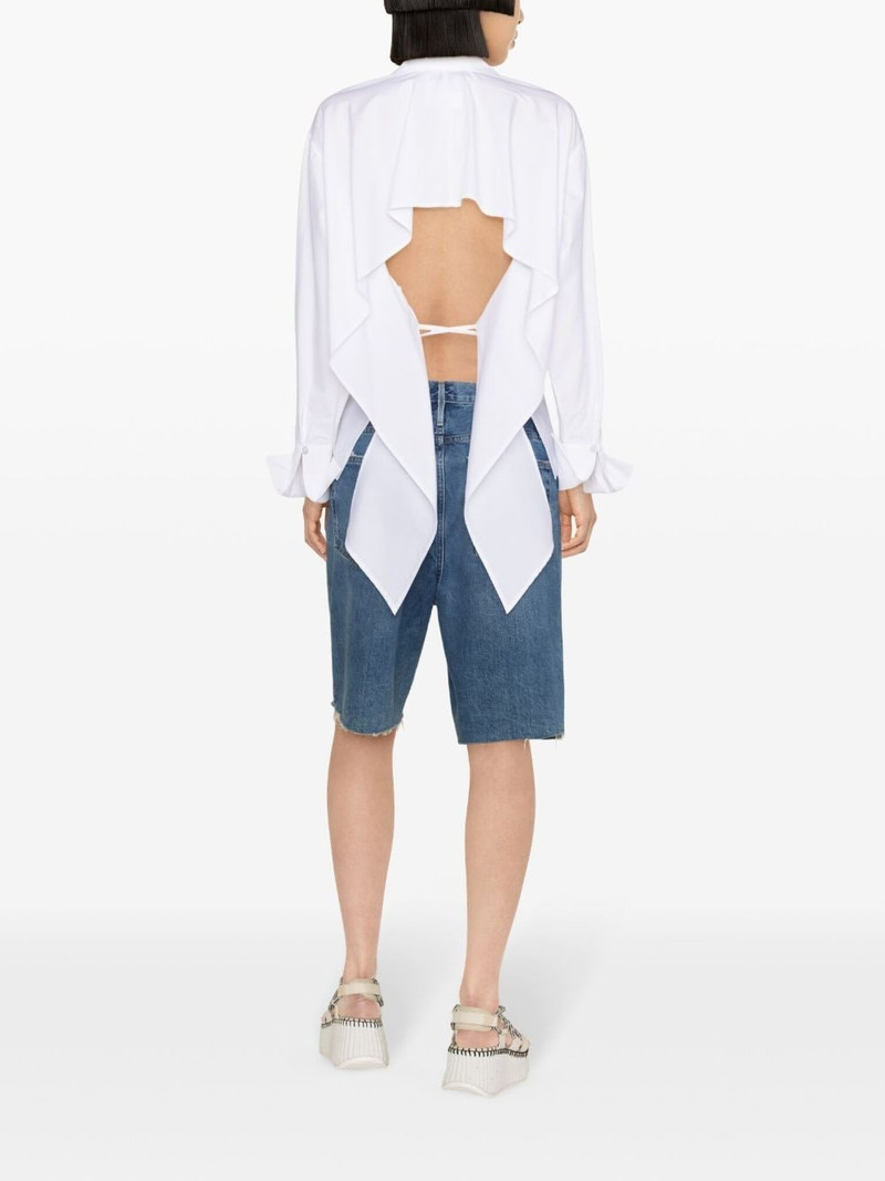 VIKTOR & ROLF Volant open back tied shirt outlook