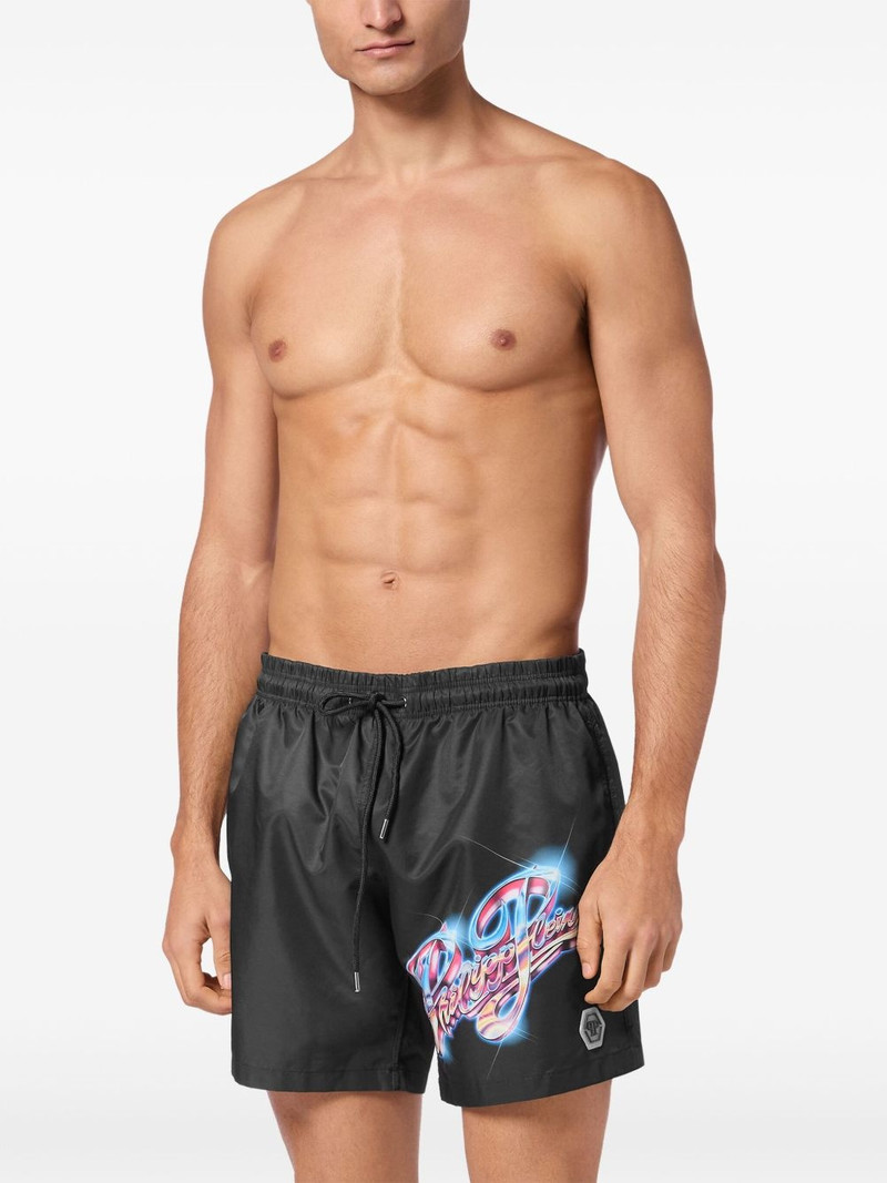 PHILIPP PLEIN Boxer swim shorts outlook