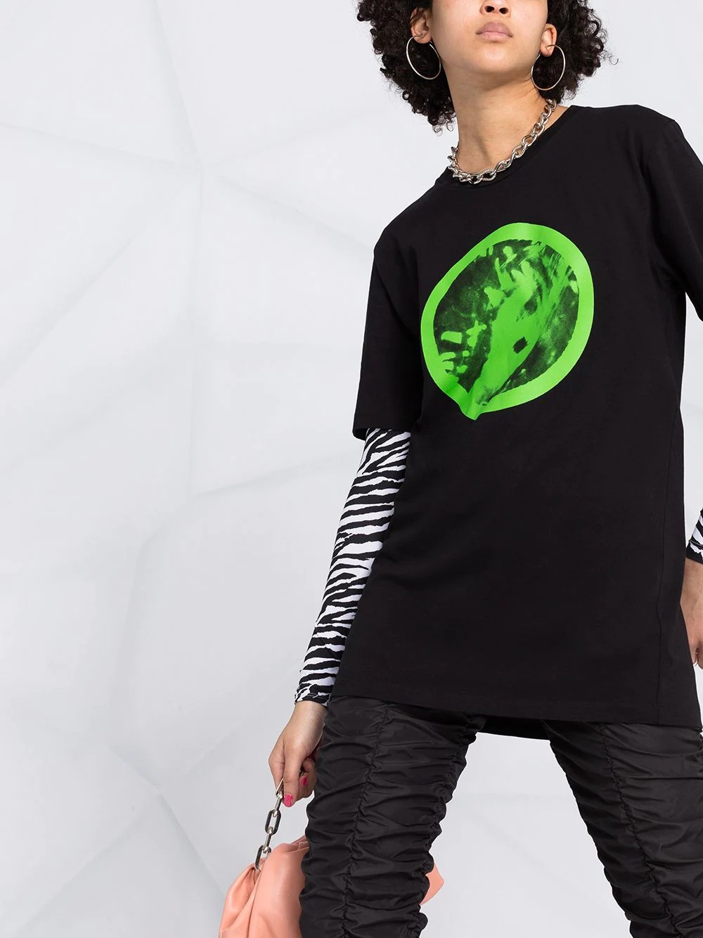 graphic print T-shirt  - 5