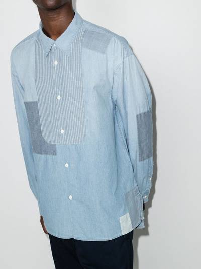 visvim Chore patchwork shirt outlook