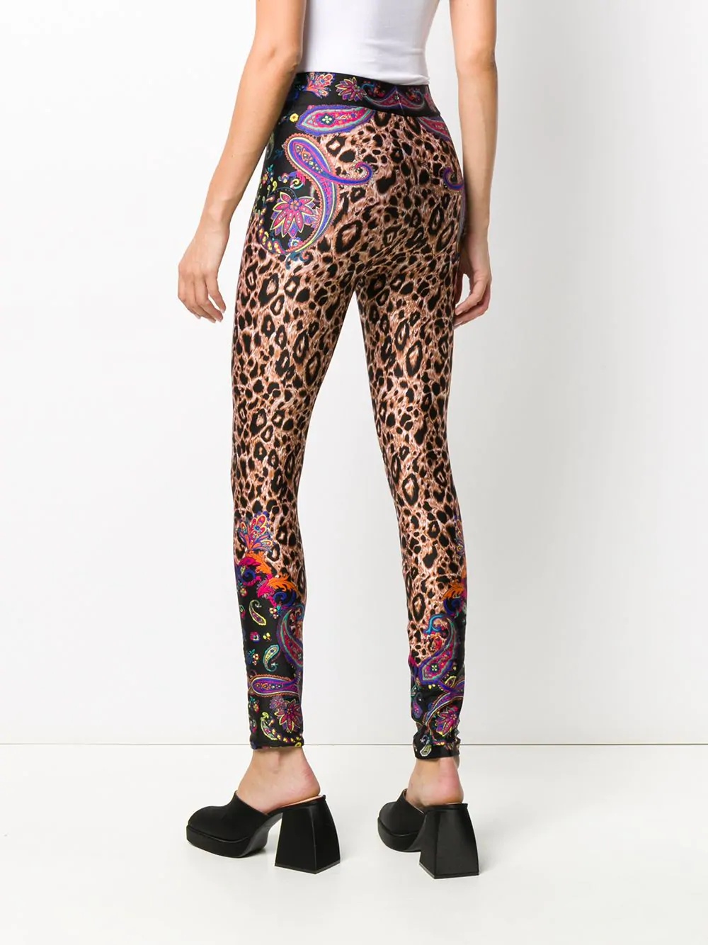 leopard-print leggings - 4