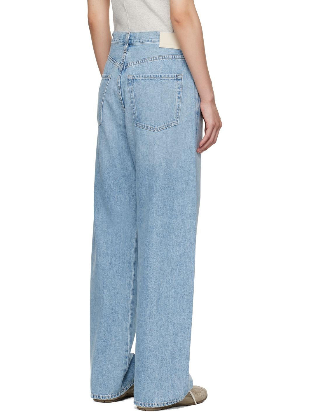 Blue Brynn Drawstring Jeans - 3