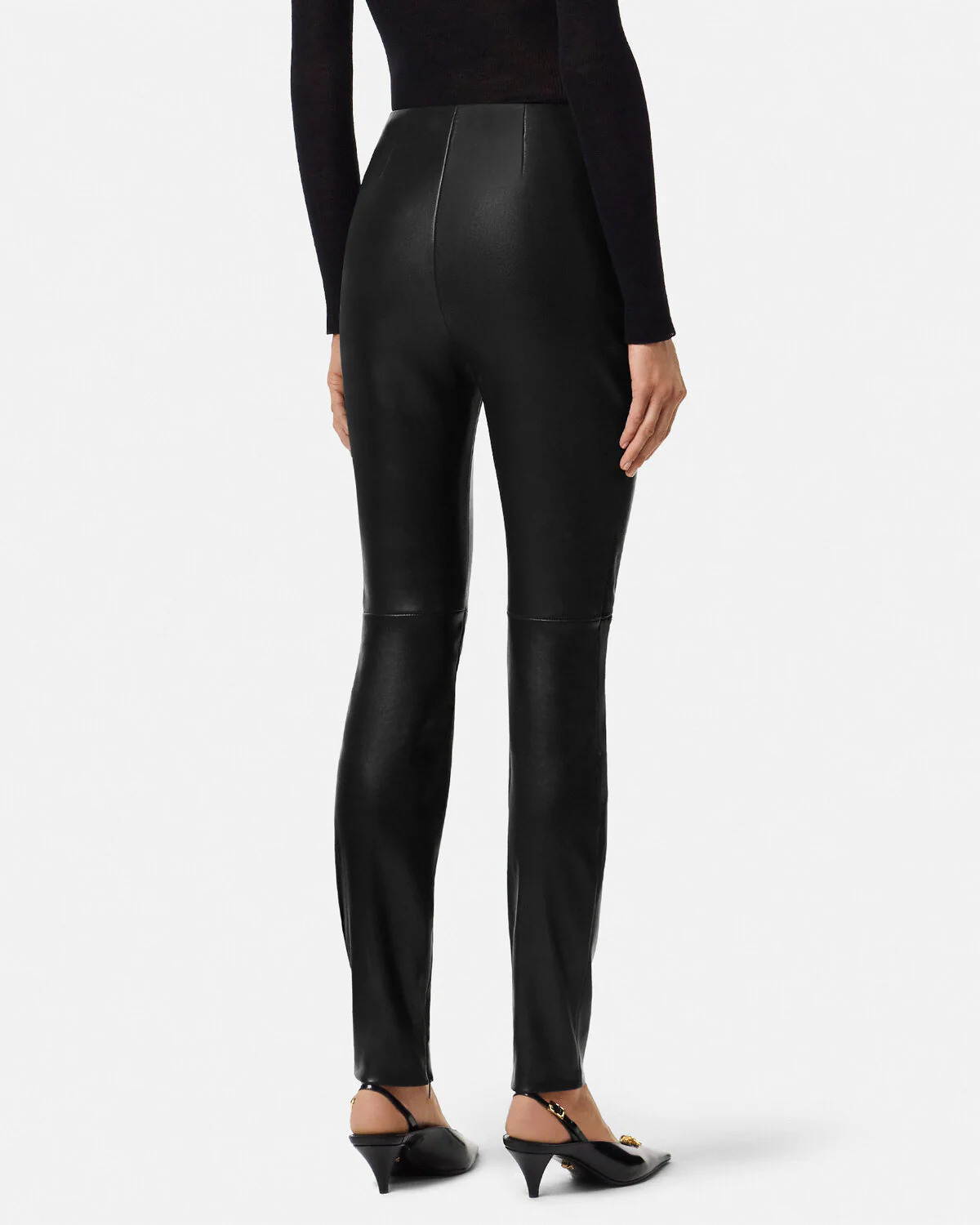 Plongé Leather Leggings - 5