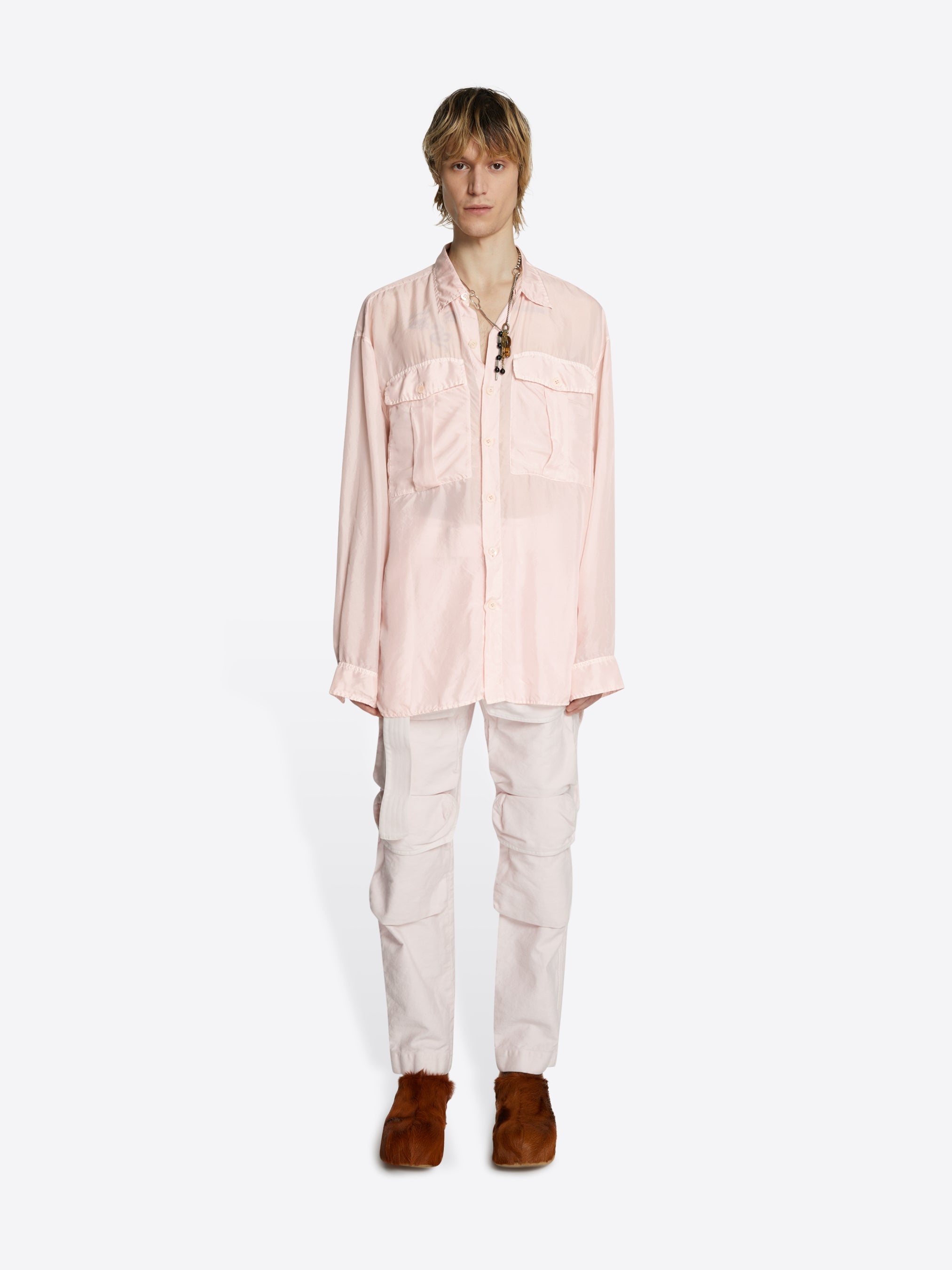 SILK MILITARY SHIRT - 2