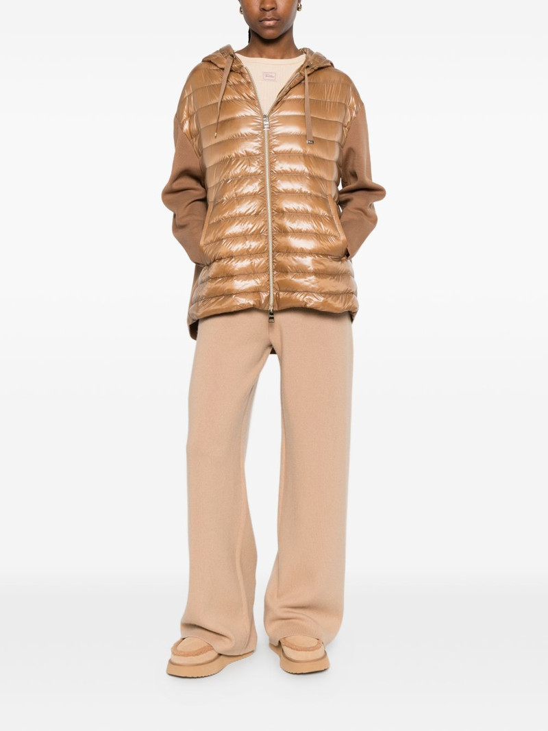 Herno hooded padded jacket outlook