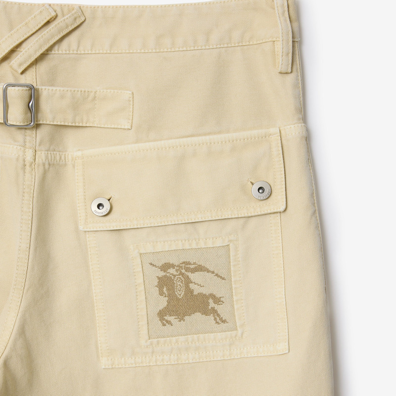 Burberry Cotton Canvas Workwear Trousers outlook