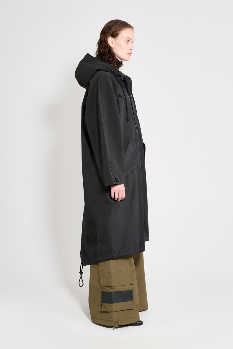 Stutterheim Stadshagen Parka Black outlook