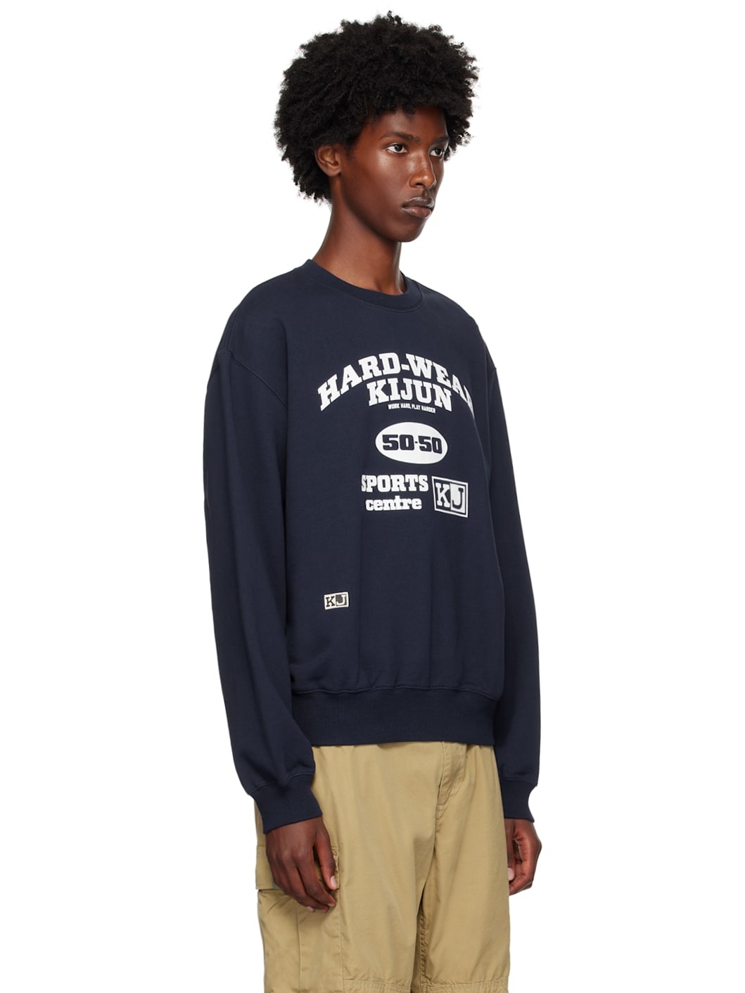 Navy 'Hard-Wear' Sweatshirt - 2