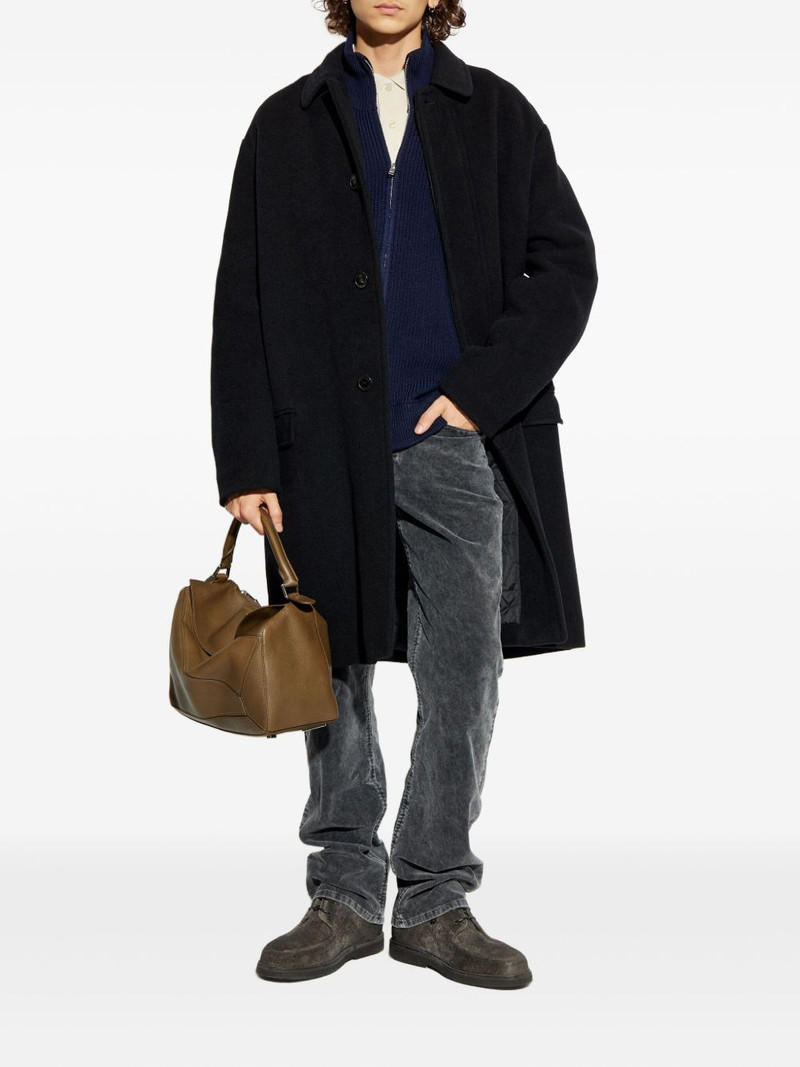 Isabel Marant collared button-fastening coat outlook