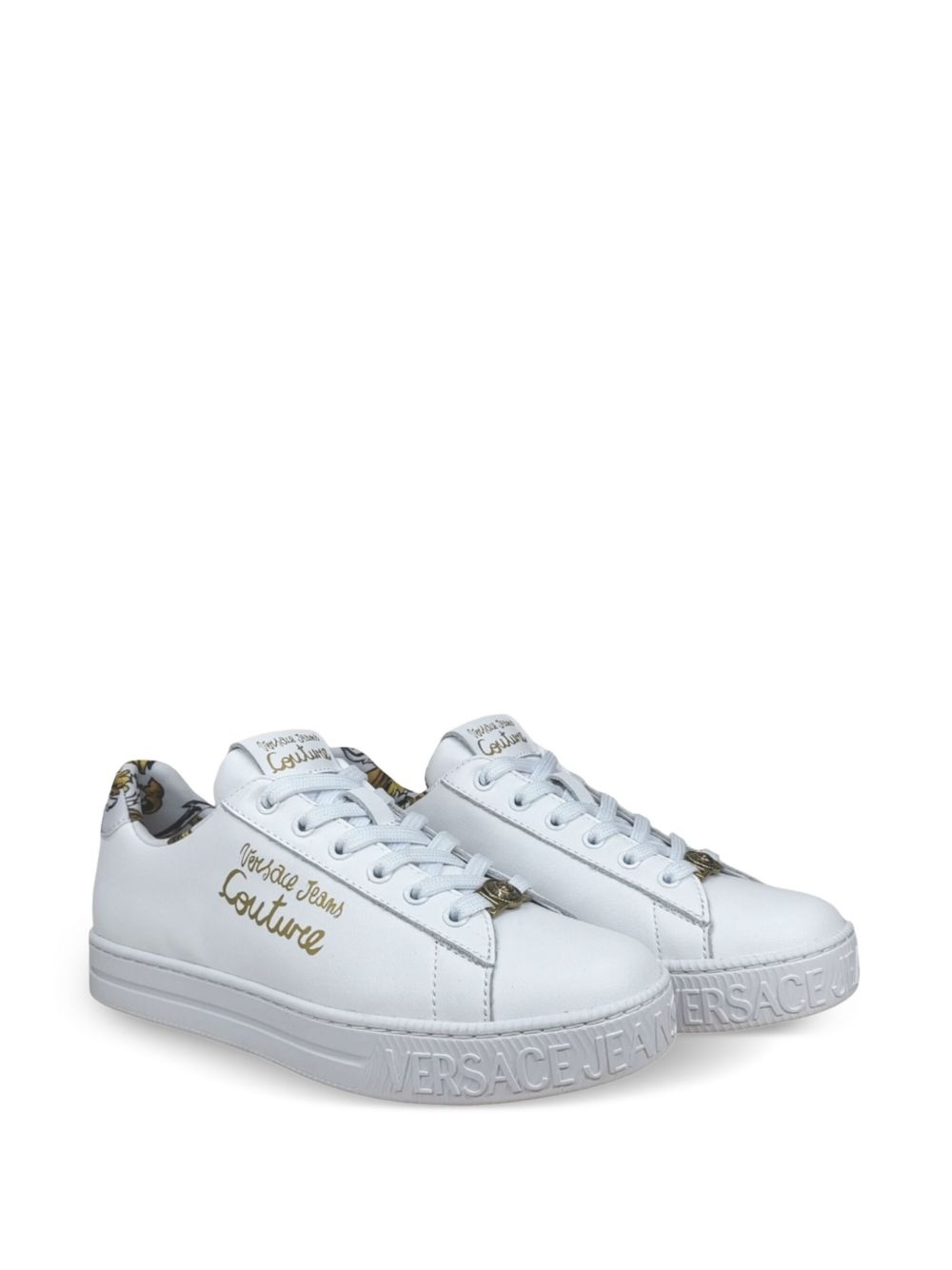 logo-print sneakers - 2