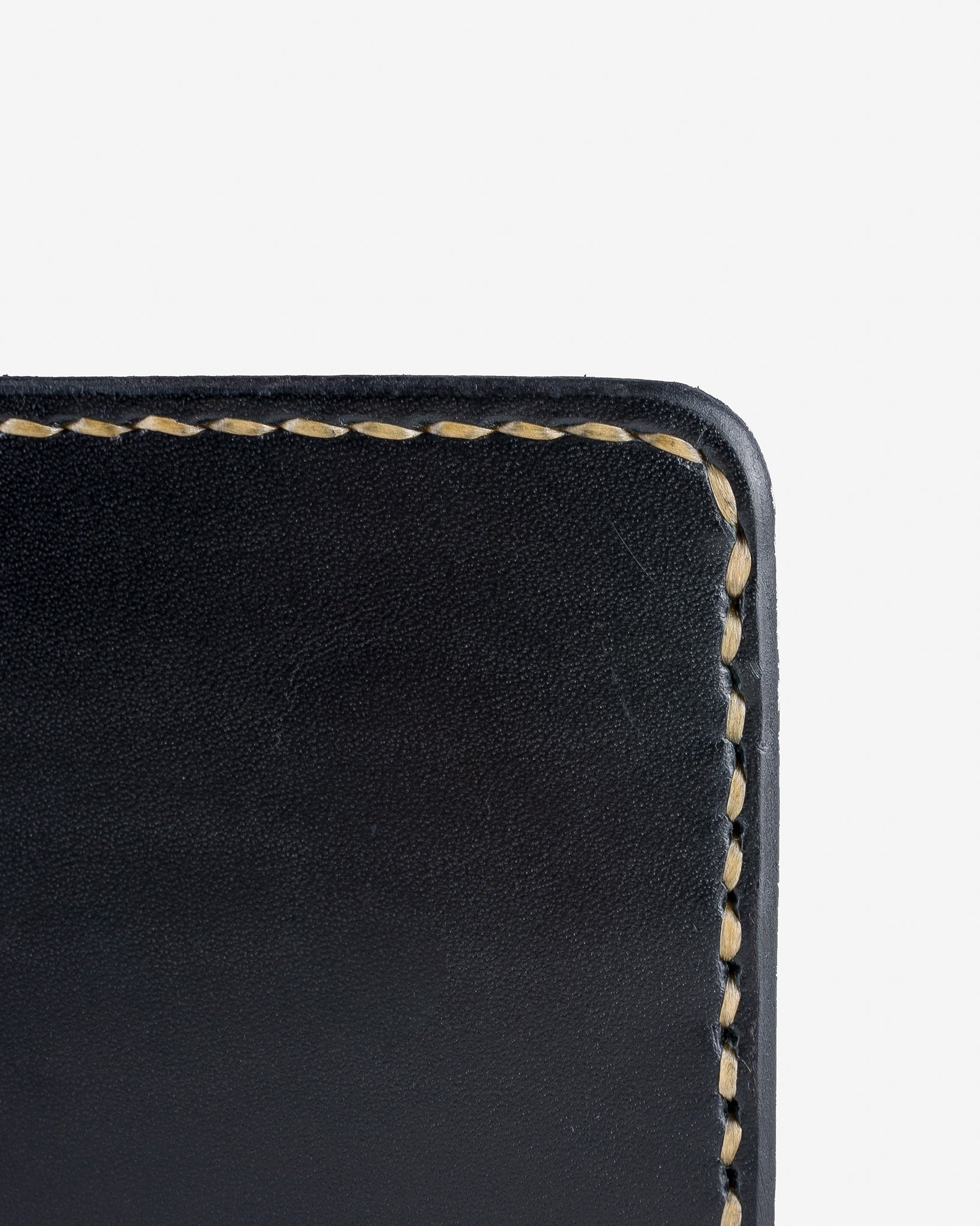 IHG-035-BLK Calf Folding Wallet - Black - 8