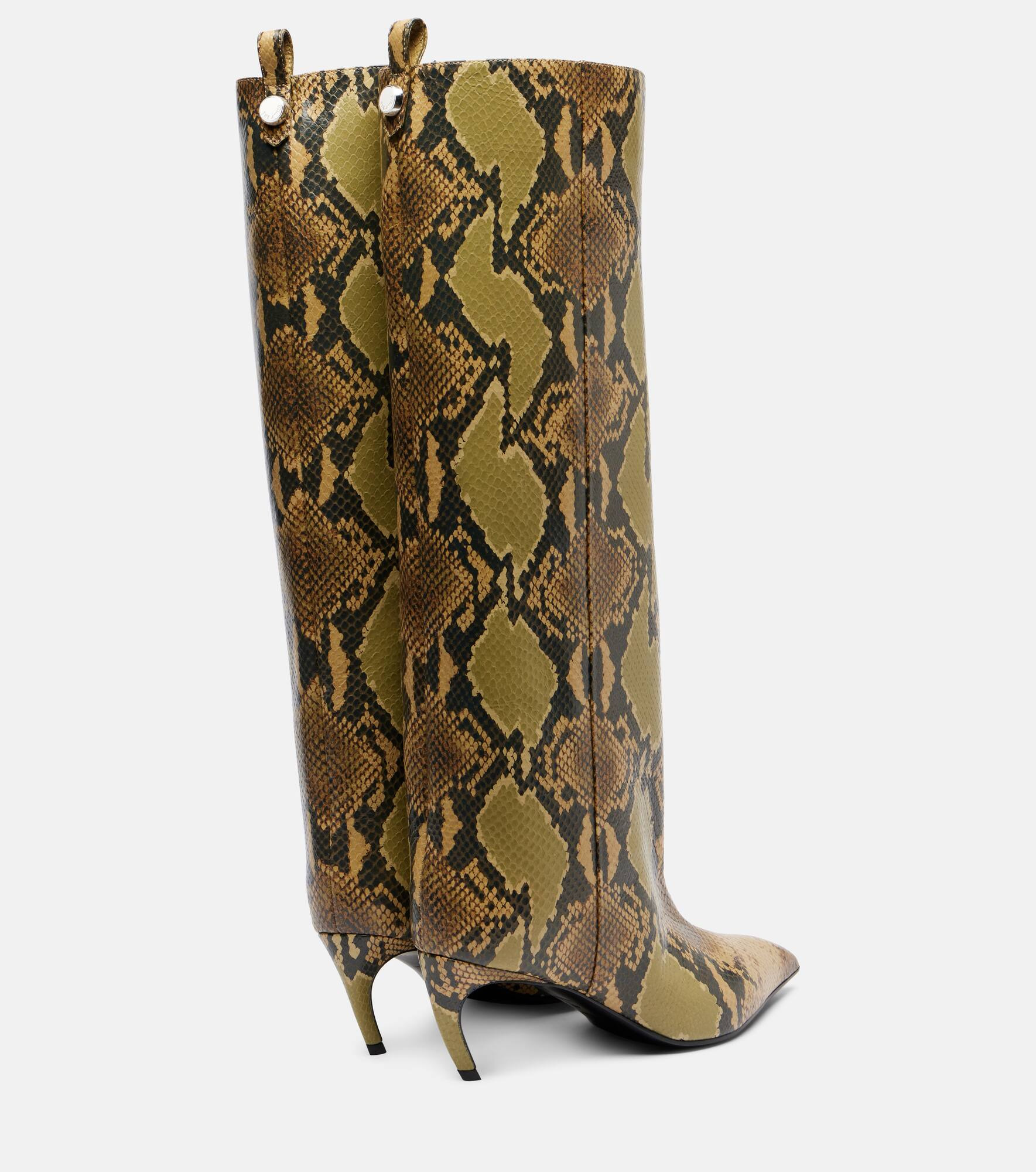 Lea 65 leather knee-high boots - 2