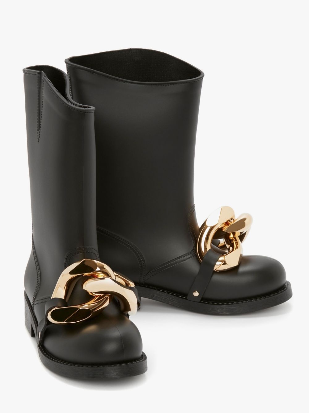 chain-detail boots - 2