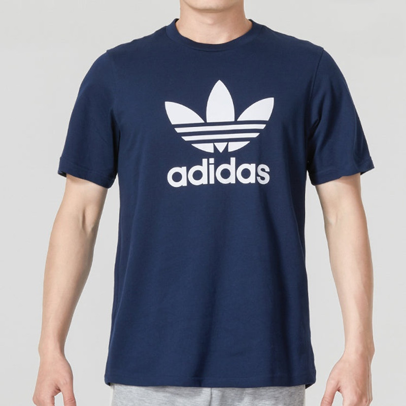 adidas adidas originals Adicolor Classics Trefoil T-Shirt 'Night Indigo' IA4814 outlook