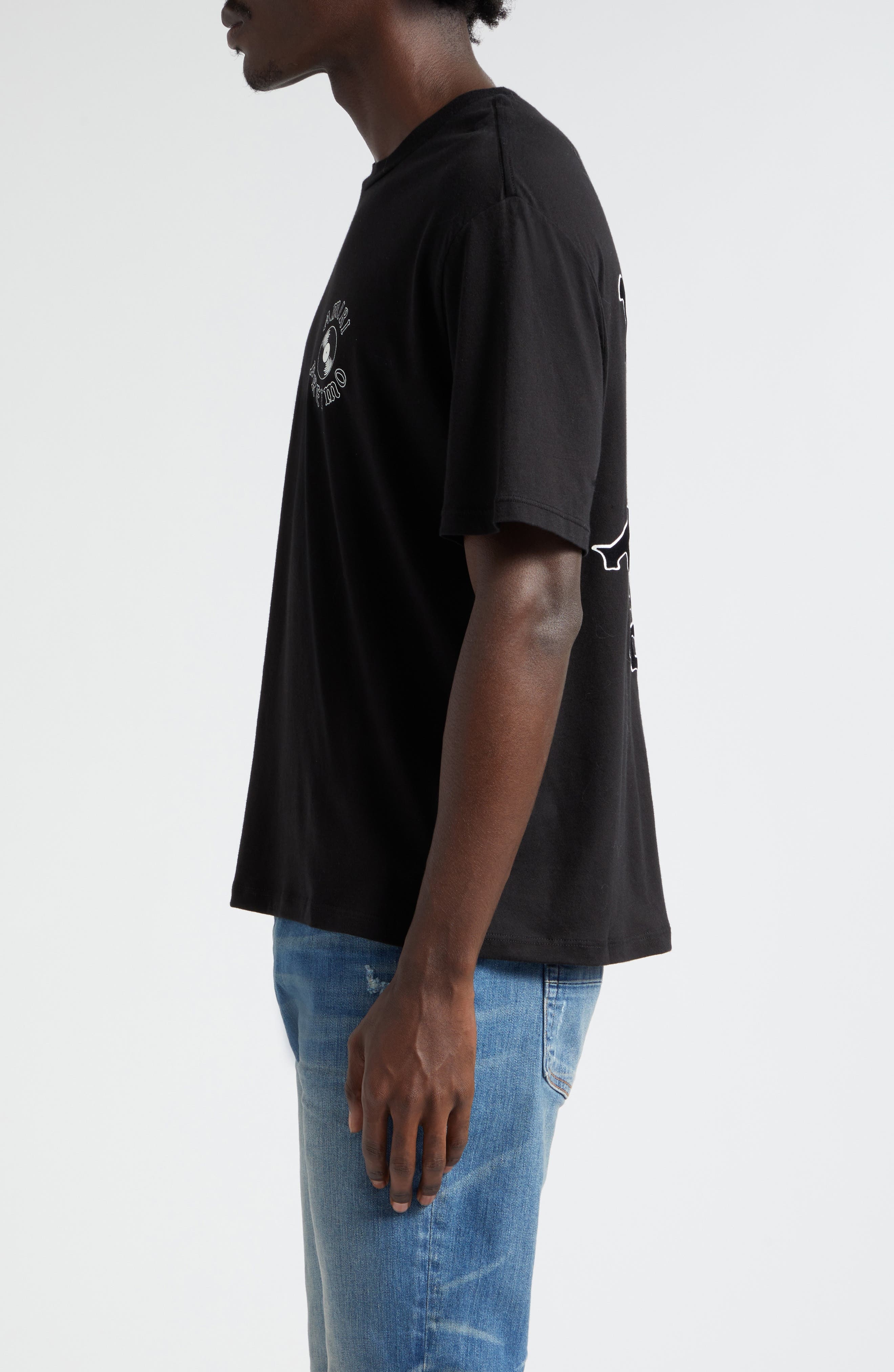 x Premier Records Cotton Graphic T-Shirt - 3