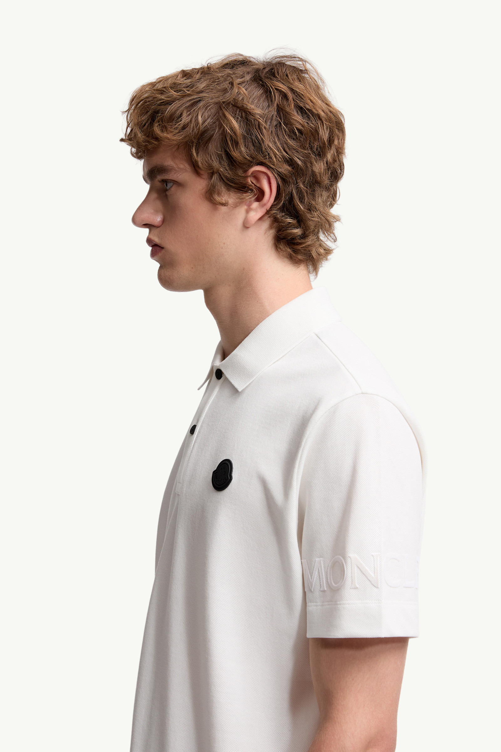 Logo Cotton Piquet Polo Shirt - 4