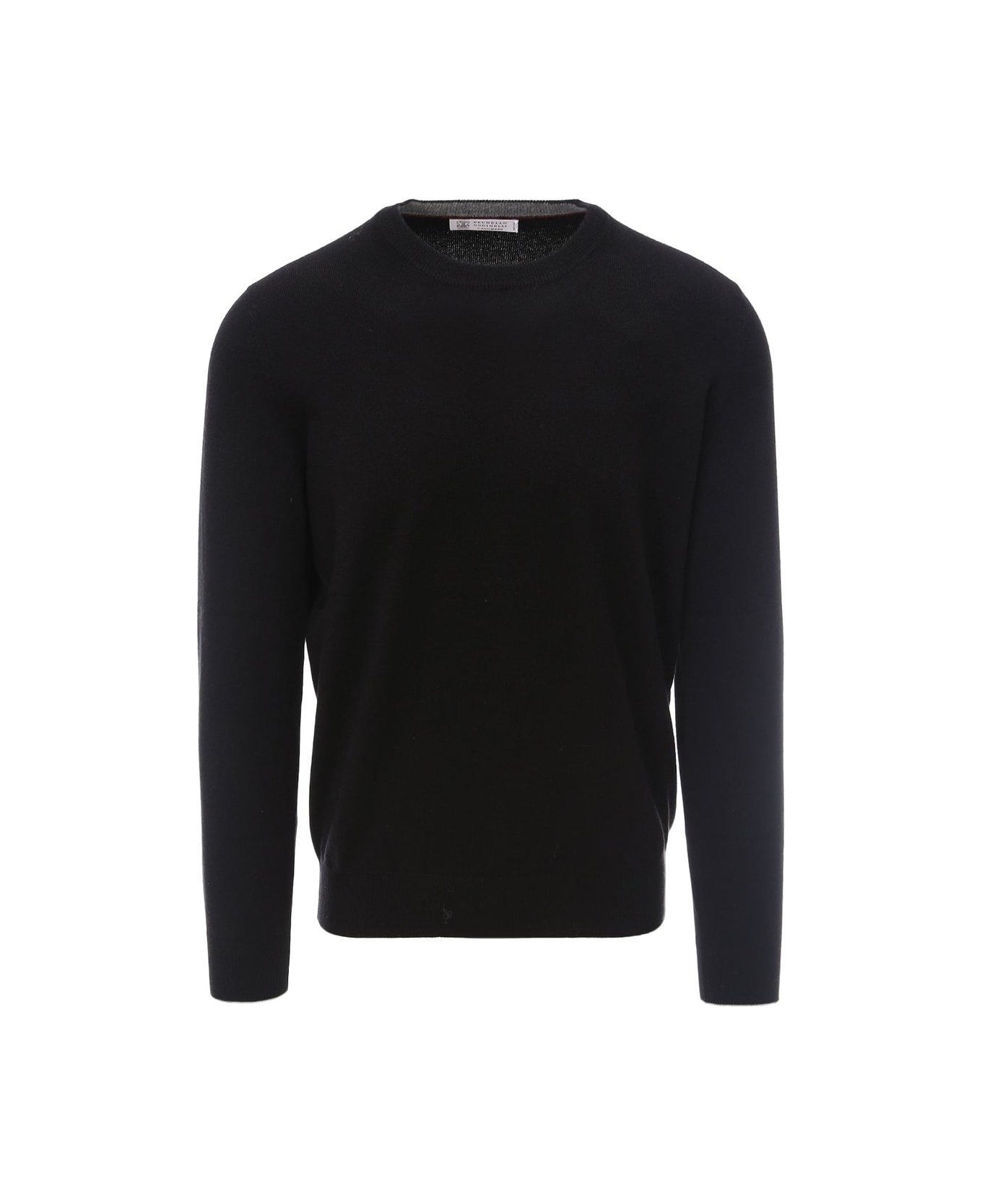 Crewneck Knitted Sweater - 1