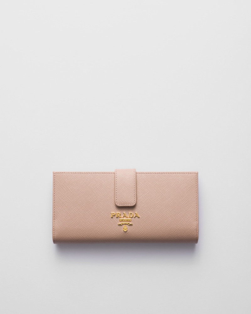 Large Saffiano leather wallet 1