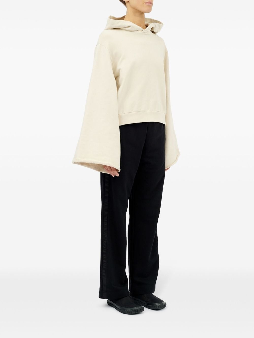 drop-shoulder hooded sweatshirt - 3