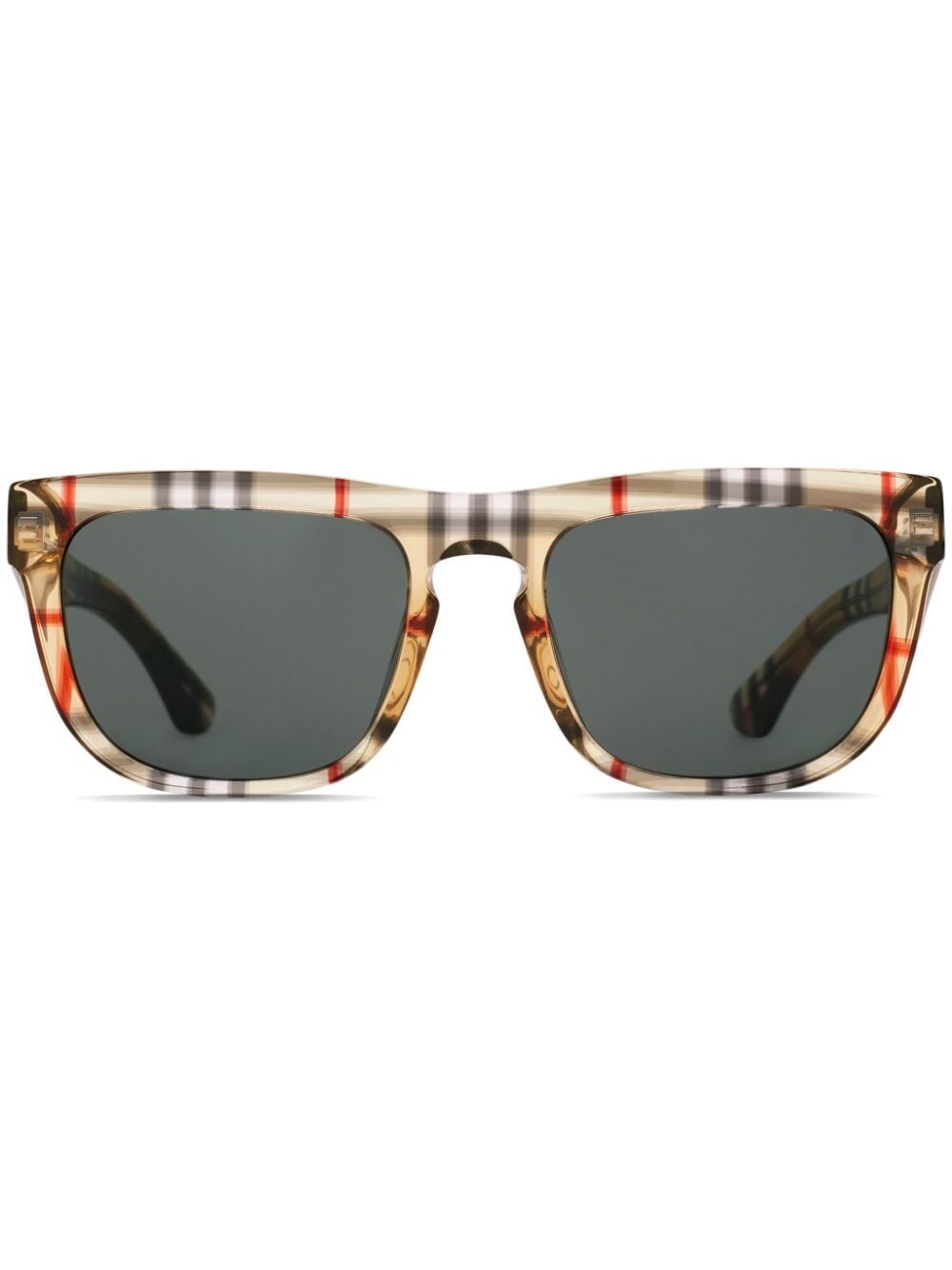 Vintage Check square-frame sunglasses - 1