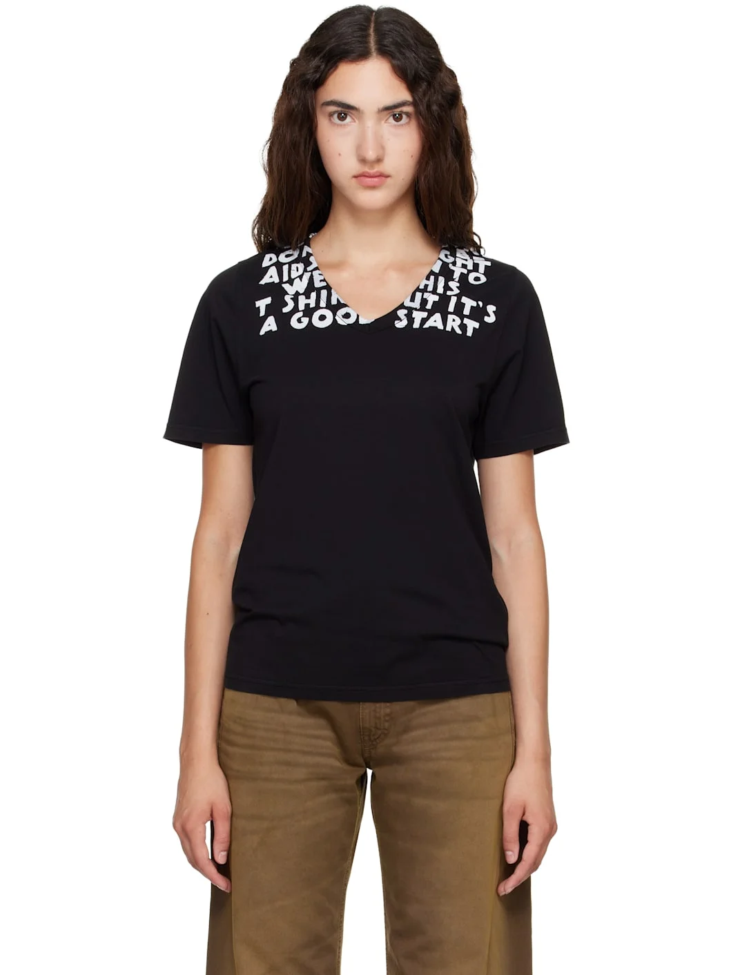 Black SIDA Print T-shirt - 1