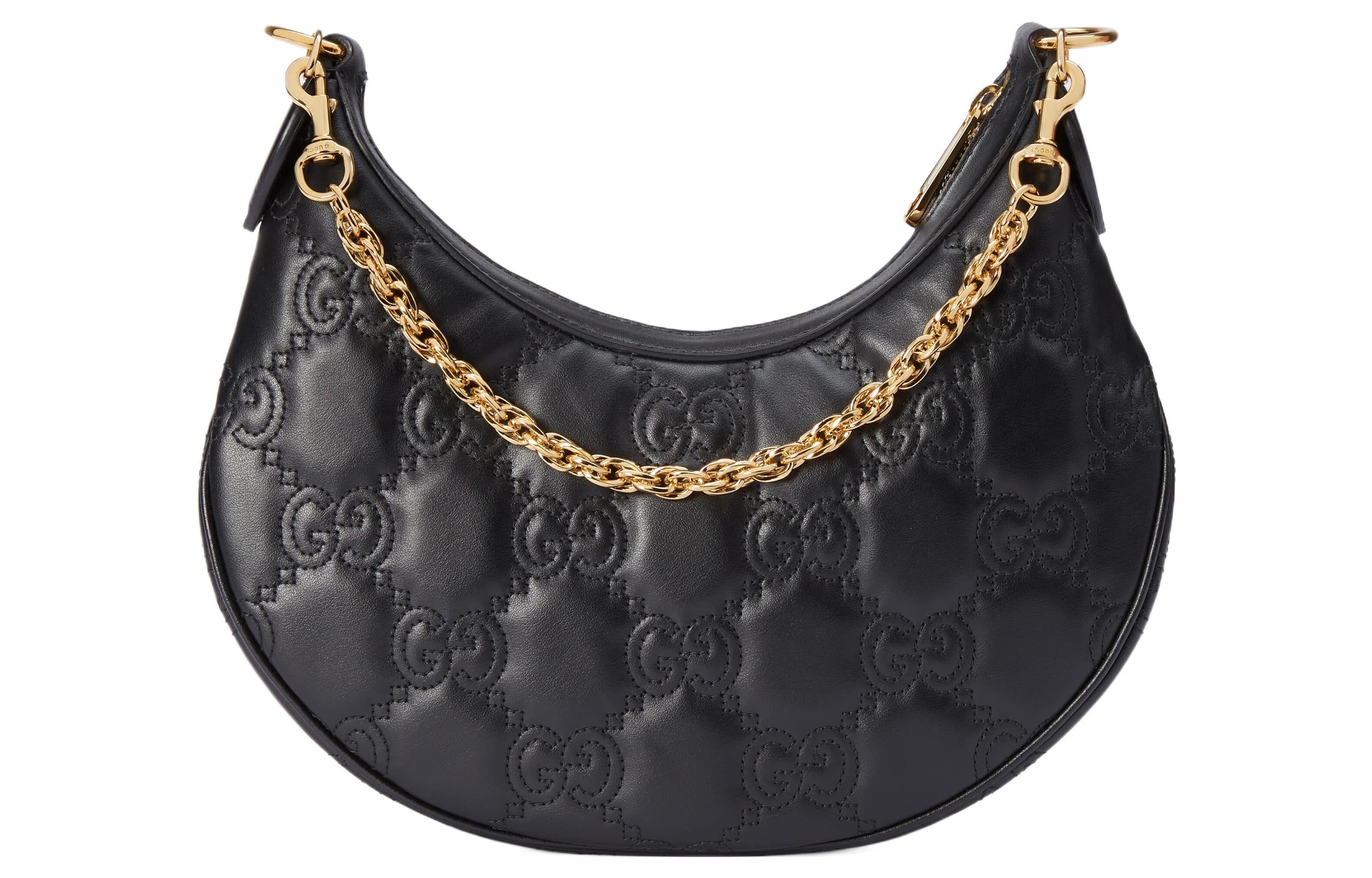 (WMNS) Gucci GG Matelasse Small Shoulder Bag 'Black' 739709-UM8HG-1046 - 6