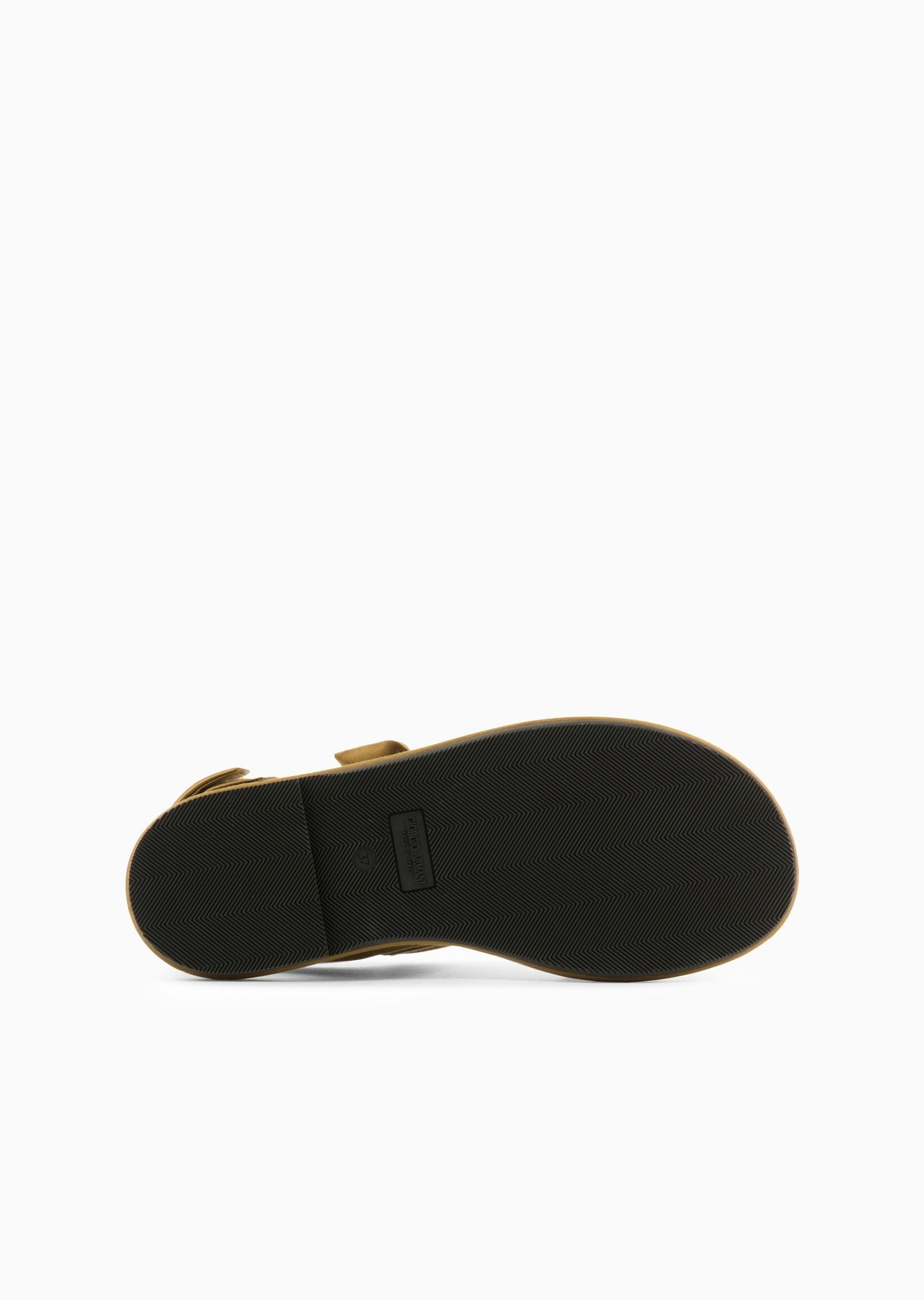 Padded satin flat sandals - 6