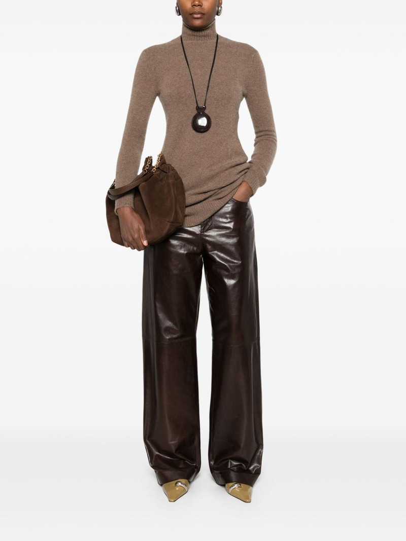 Max Mara roll-neck knitted dress outlook